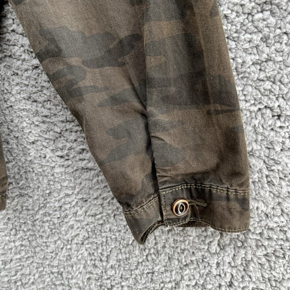 NSF Jacket Womens Large Army Green Camo Military Field Lightweight USA - Picture 10 of 11